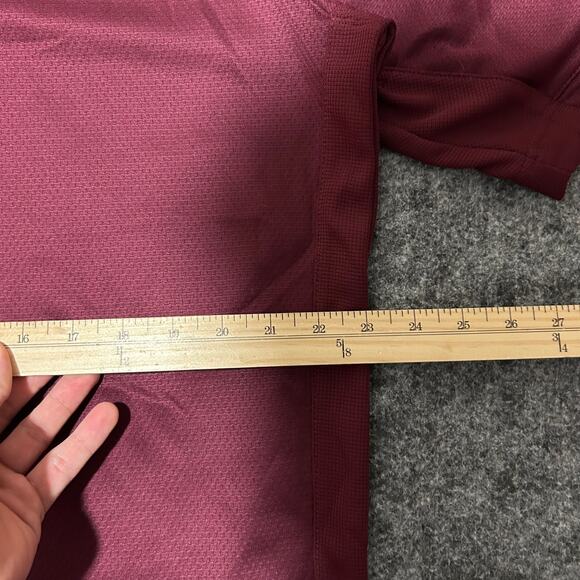 Nike Team ASU Arizona State Polo Shirt Maroon Size L Used – Excellent - Picture 5 of 5